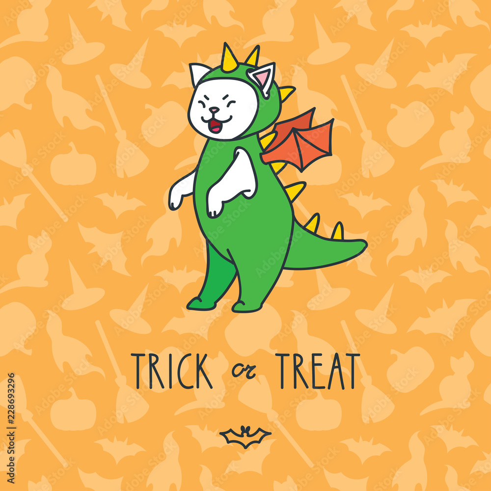 Cat dragon costume cheap