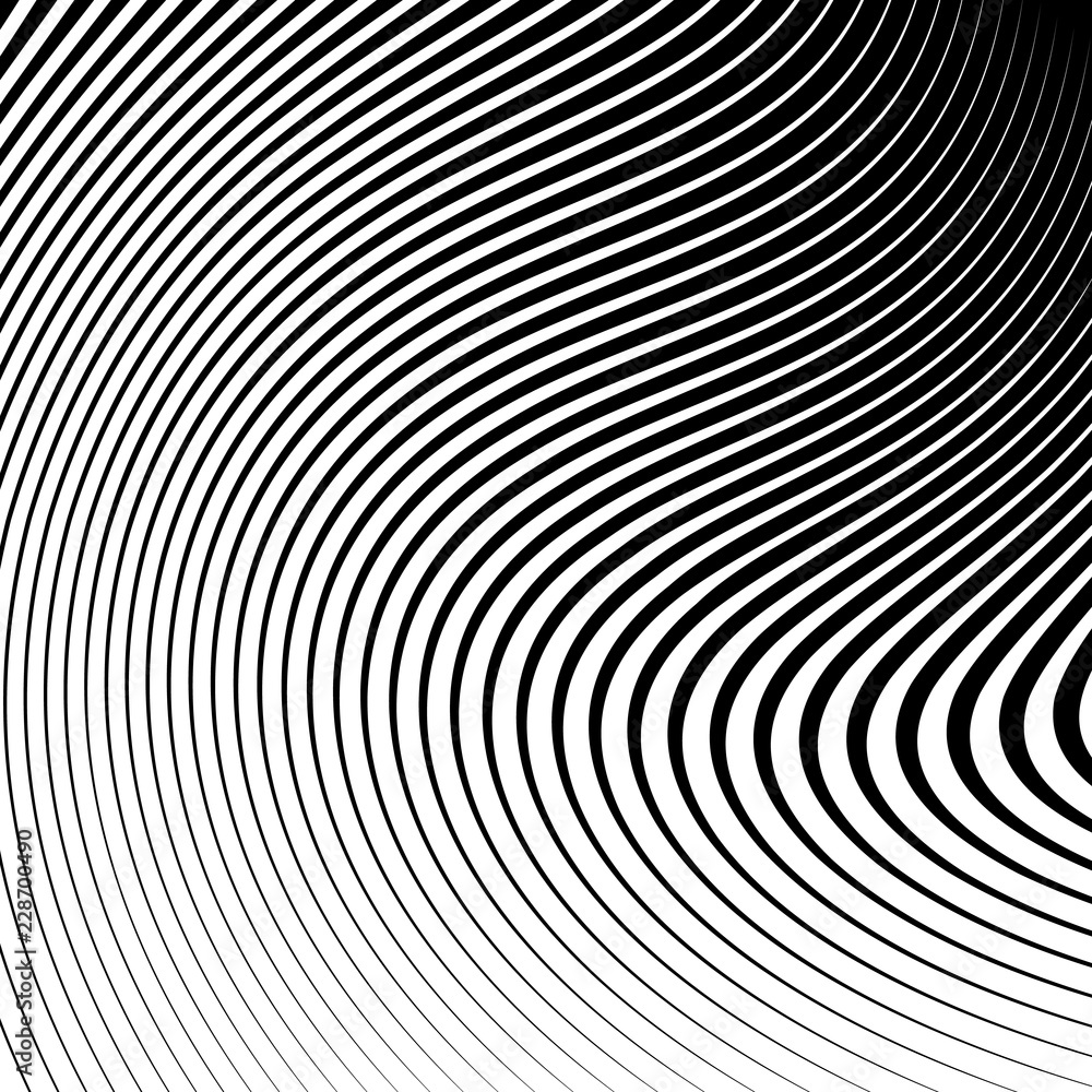 Abstract Vector Background of Waves Abstract Vector Background of Waves