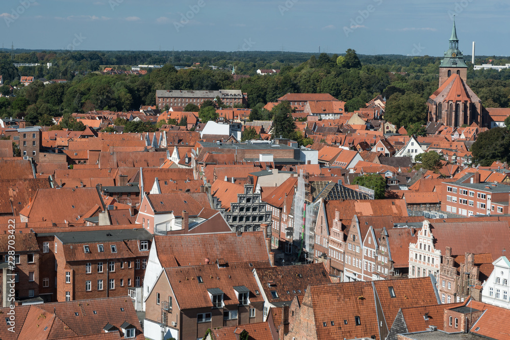 Blick über Lüneburg