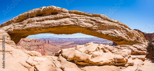 Photography Mesa arch Canyon Lands National park in Utah United States of America