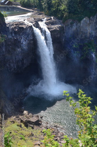 SNOQUALMIE WATERFALL  STATE OF WASHINGTON