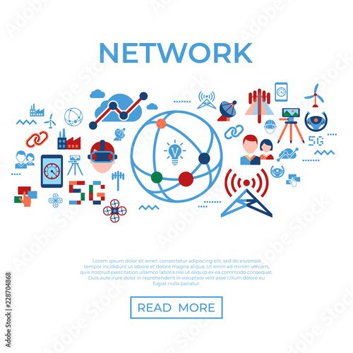 Digital vector mobile technology simple icons