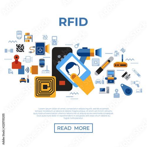 Digital vector rfid radio