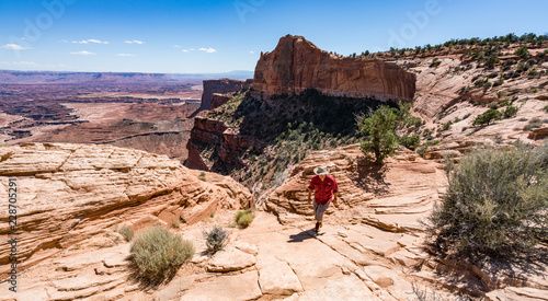 Принти на полотні Mesa arch Canyon Lands National park in Utah United States of America
