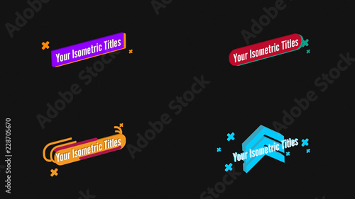 Isometric Title