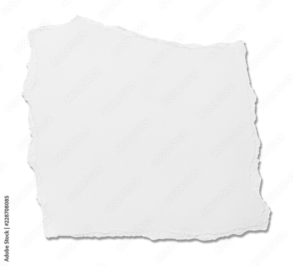 white paper ripped message torn white paper ripped message torn