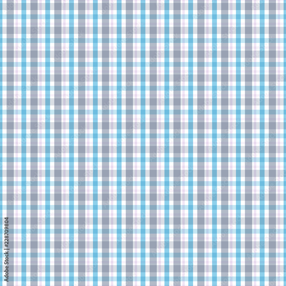 Blue, gray and pale pink plaid seamless pattern Blue, gray and pale pink plaid seamless pattern