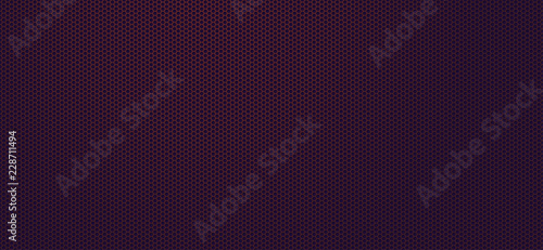 Geometric polygons background, dark red abstract hexagons wallpaper, vector illustration