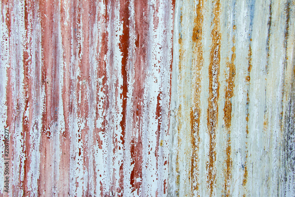 rusty zinc old background for texture