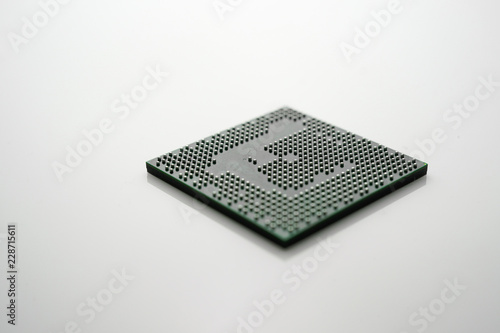 Wallpaper Mural Close up of Semiconductor BGA IC Torontodigital.ca