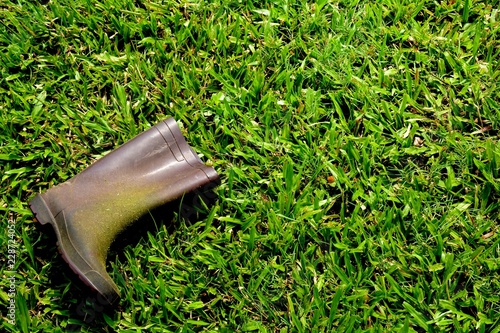 Boots on the grass © sema_srinouljan