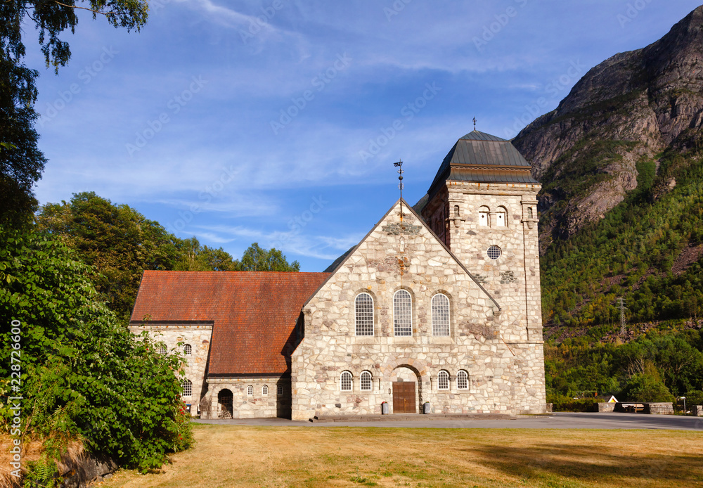 Rjukan Church Rjukan-Notodden UNESCO Industrial Heritage Site Telemark Norway