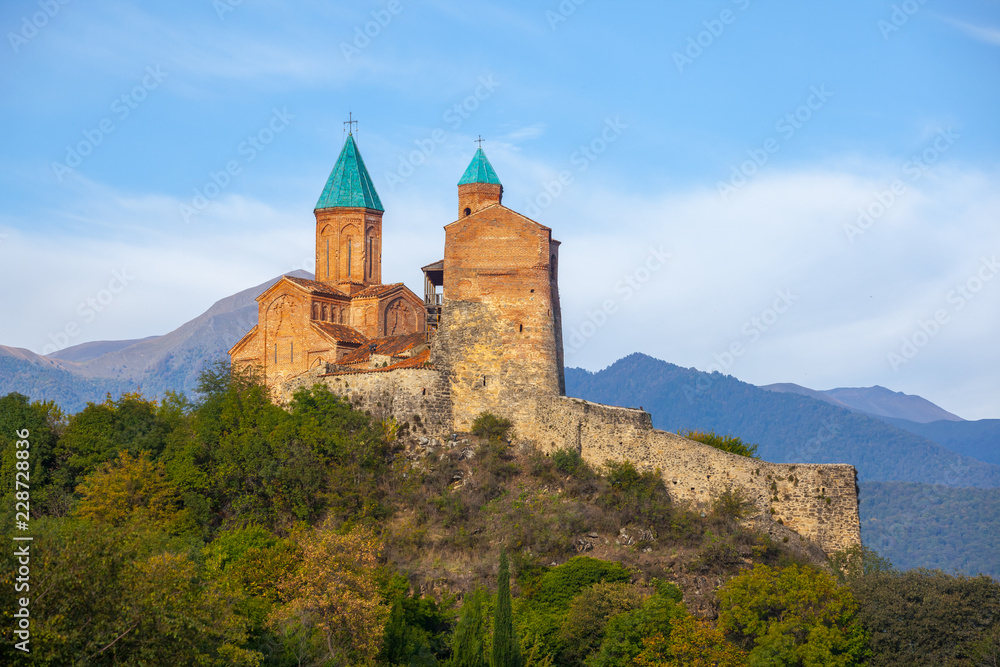 Gremi Monastery Complex and royal residence in Georgia, located in Kakheti region, near the Telavi town