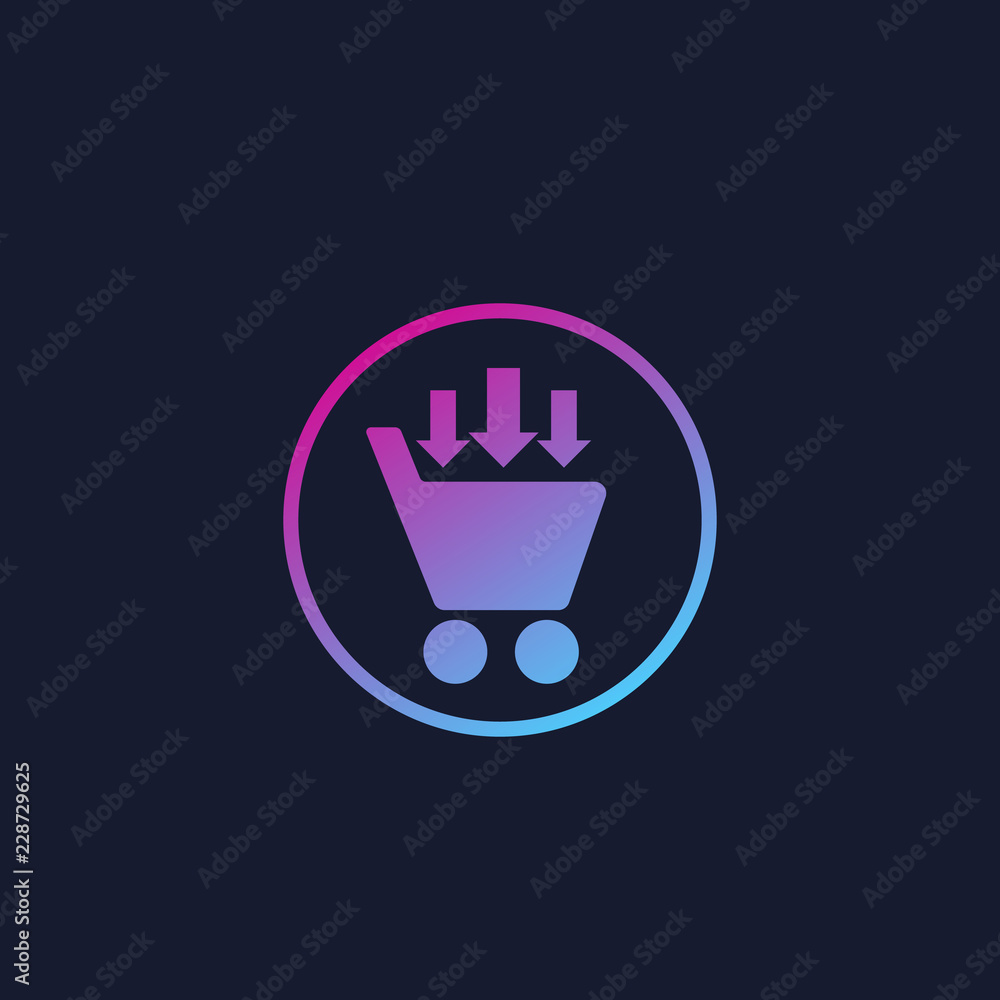 purchase order, commerce, vector icon purchase order, commerce, vector icon