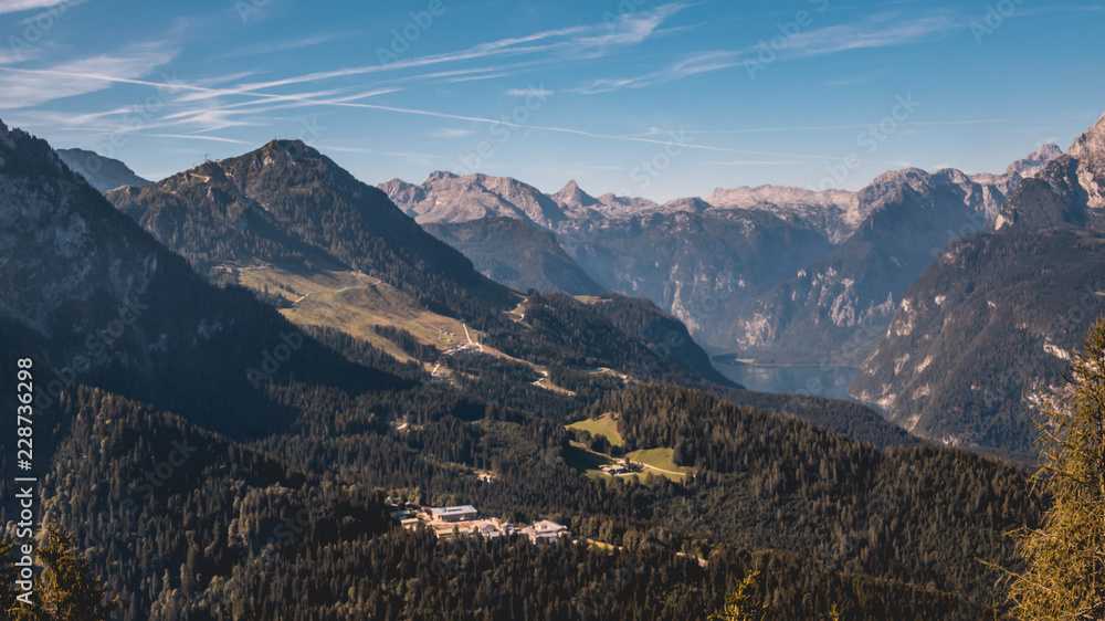 Beautiful alpine view at Kehlsteinhaus - Eagle s Nest - Berchtesgaden - Bavaria - Germany