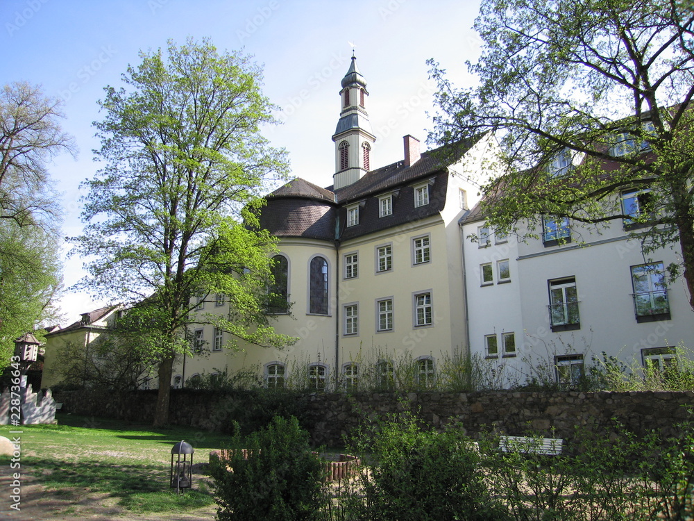 Bruderhaus an der Stadtmauer in Ravensburg
