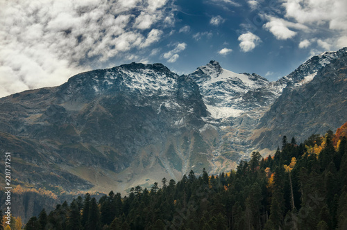 Lower Arkhyz, Karachay Cherkess Republic. Sofia glacier photo