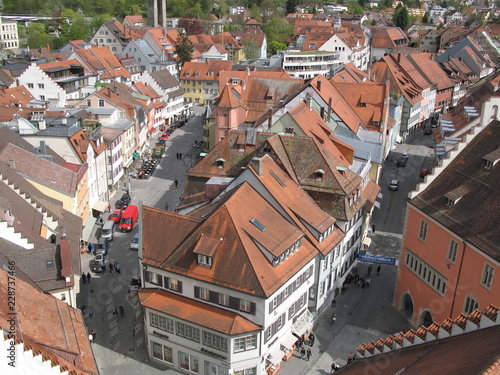 Blick auf die Altstadt von Ravensburg