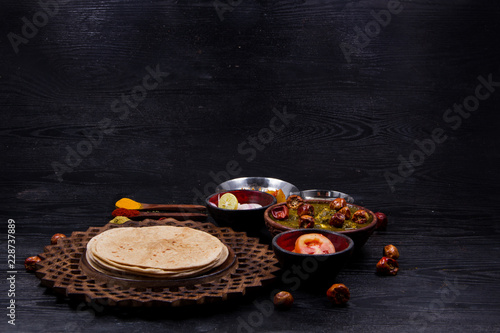 indian traditional palak paneer 