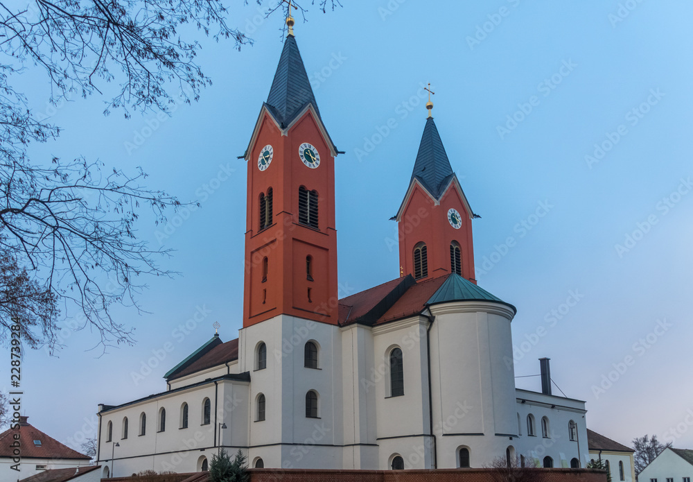 Beautiful bavarian church