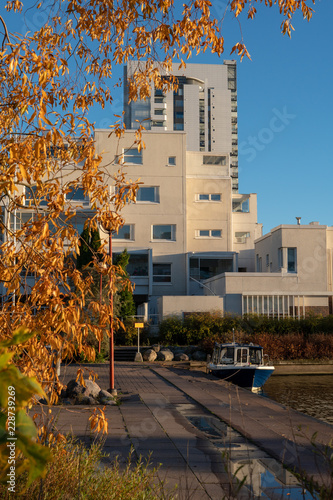 Sunset at Stonebay Espoo Finland