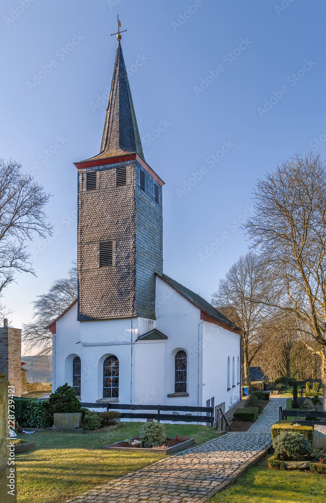 St. Martinus church, Solingen-Burg, Germany