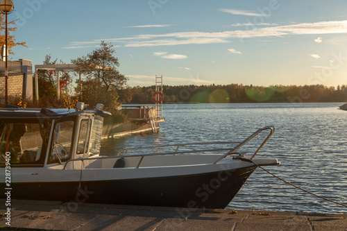 Sunset at Stonebay Espoo Finland