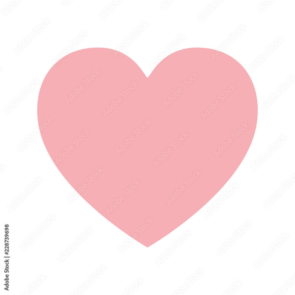 heart love isolated icon