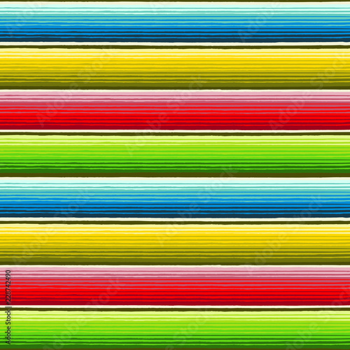 Mexican-Style Blanket Seamless Background Pattern - find in swatch panel and on a layer
