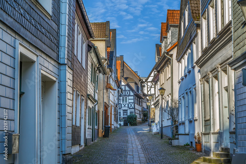 Street in Kettwig, Germany © borisb17