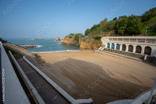 Fotografía Plage du Port Vieux, Biarritz, France