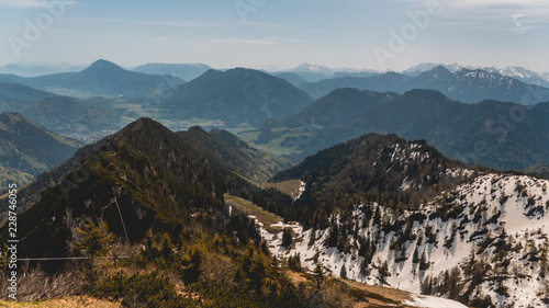 Wallpaper Mural Beautiful alpine view on the Hochfelln - Bergen - Bavaria - Germany Torontodigital.ca