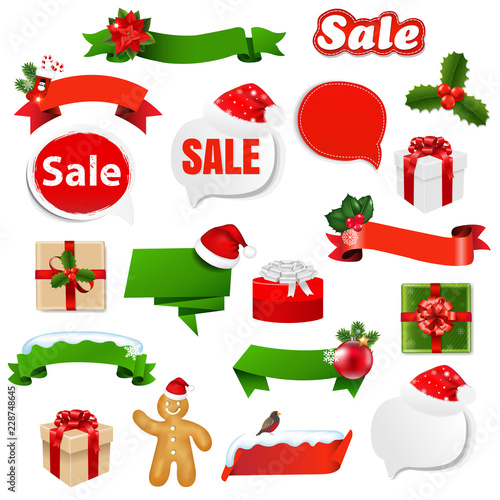 Christmas Ribbon Set