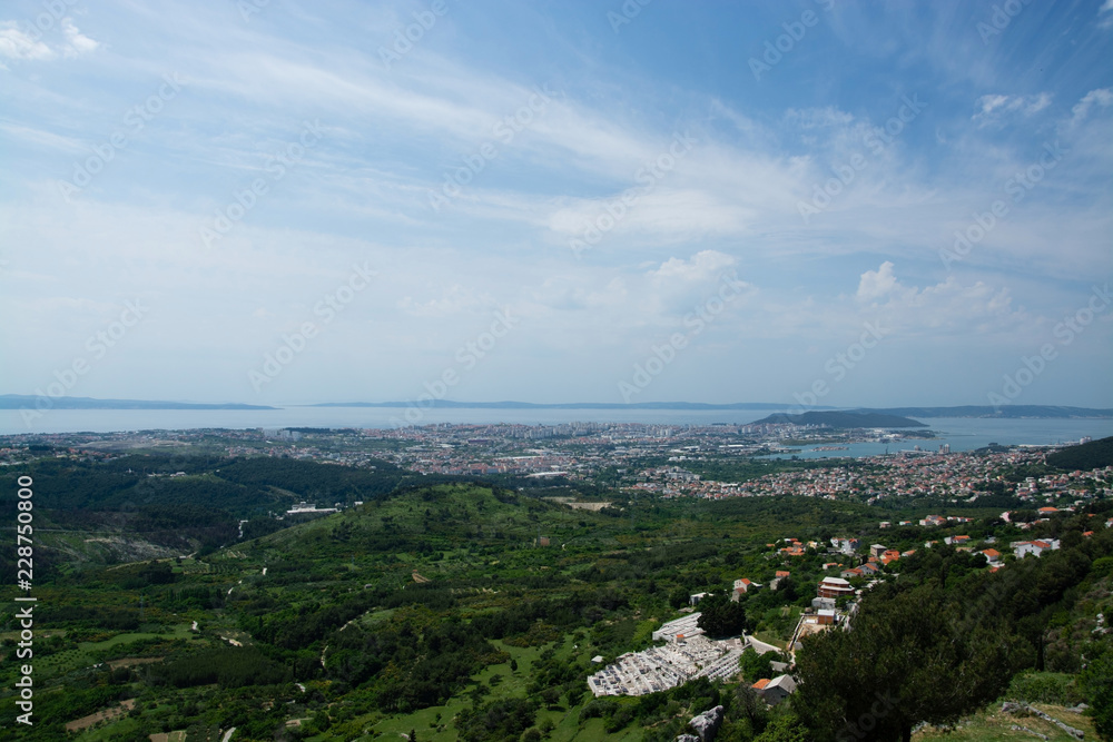 Fototapeta premium Split, Dalmatien, Kroatien