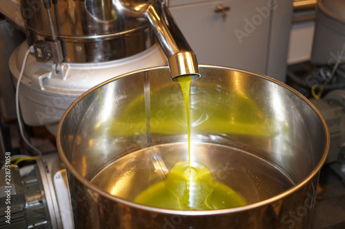 genuine olive oil mill production