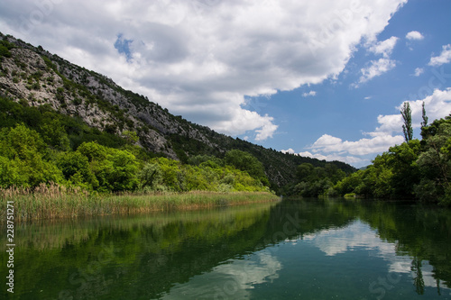 Cetina-Schlucht  Omis  Kroatien
