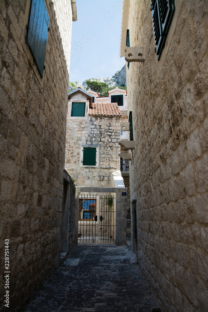 Omis, Dalmatien, Kroatien