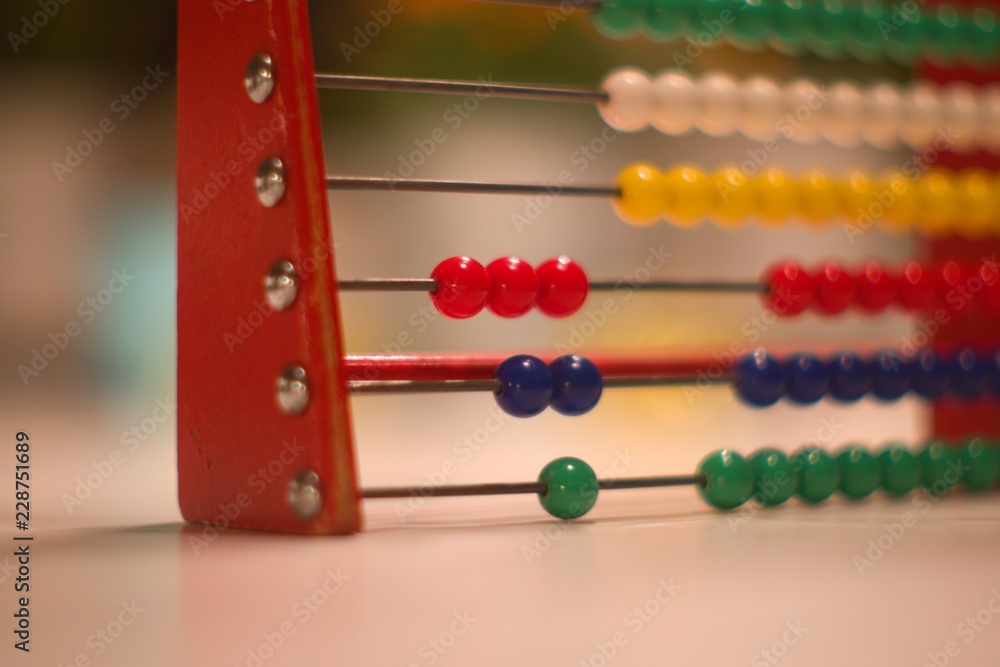 Abacus cointing tool for children learning mathematics Abacus cointing tool for children learning mathematics