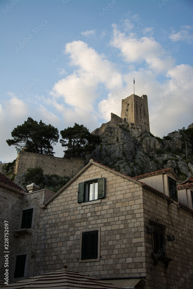 Omis, Dalmatien, Kroatien