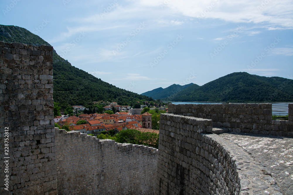 Ston, Dubrovnik-Neretva, Kroatien Ston, Dubrovnik-Neretva, Kroatien