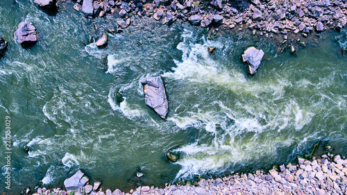 Colorado River Rapids rocks