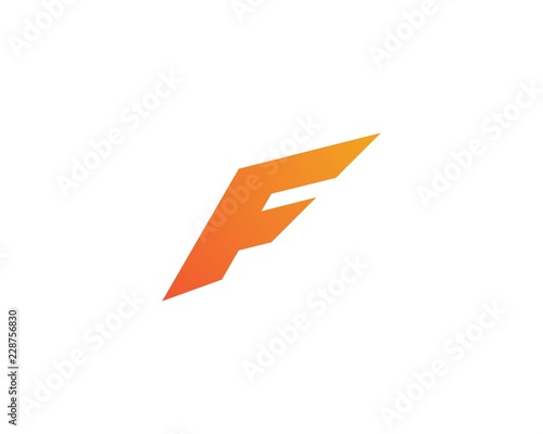 Free Download F Letter Logo Template - GFXLoad