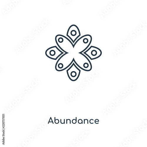 abundance icon vector