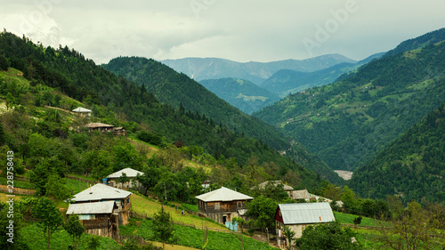 Mountains of Khulo  Adjara  Georgia. 