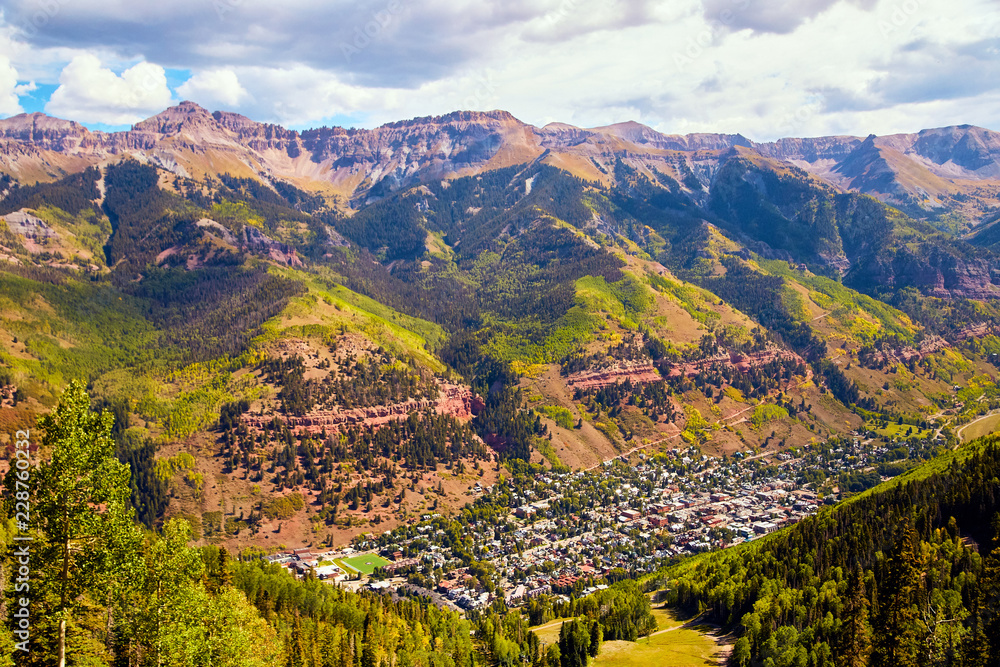 Obraz premium Town of Telluride