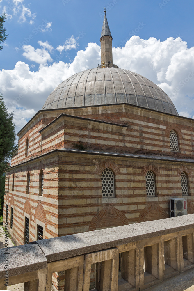 Fototapeta premium Defterdar Mustafa Pasha Mosque in city of Edirne, East Thrace, Turkey