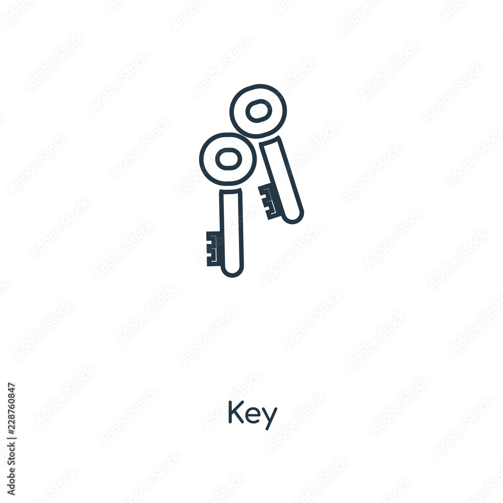 key icon vector key icon vector