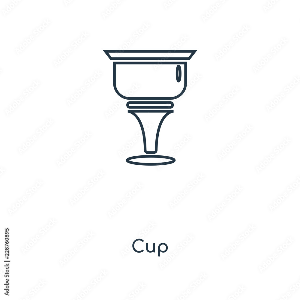 cup icon vector cup icon vector