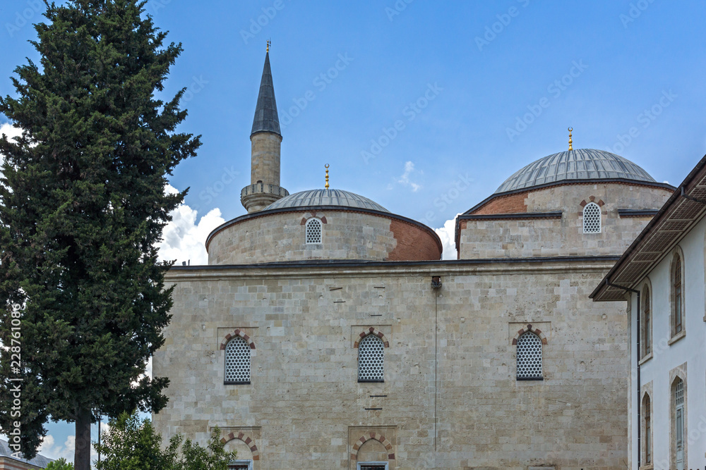 Eski Camii Mosque in city of Edirne,  East Thrace, Turkey