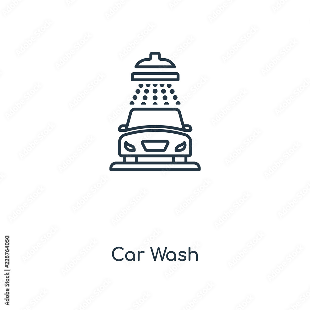car wash icon vector